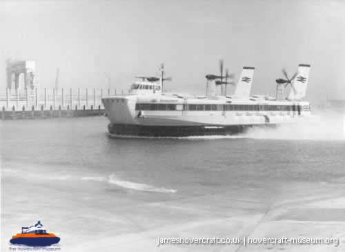 SRN4 prototype GH-2007 -  (credit: The <a href='http://www.hovercraft-museum.org/' target='_blank'>Hovercraft Museum Trust</a>).